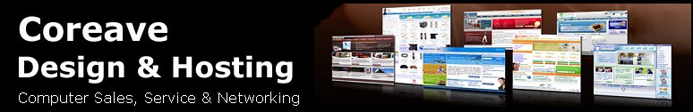 Web design and web site services from coreave.com