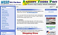 103.3 The Shore. The Eastern Shore of Virginia's First Radio Station. Live chat, News, weather Swap Shop and much more.